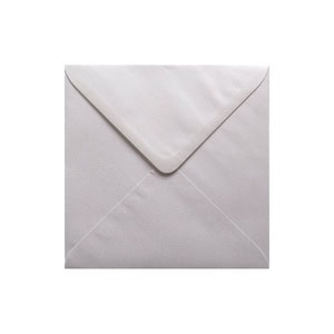 Oyster White Envelope 155mm Square Ratio