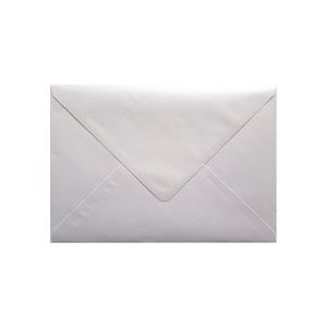 Oyster White Envelope B6 Ratio