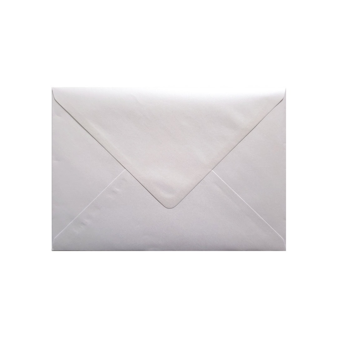 Oyster Pearl 125mm x 175mm Envelope. Ivory 100gsm Invitation Card Envelope. Gummed.