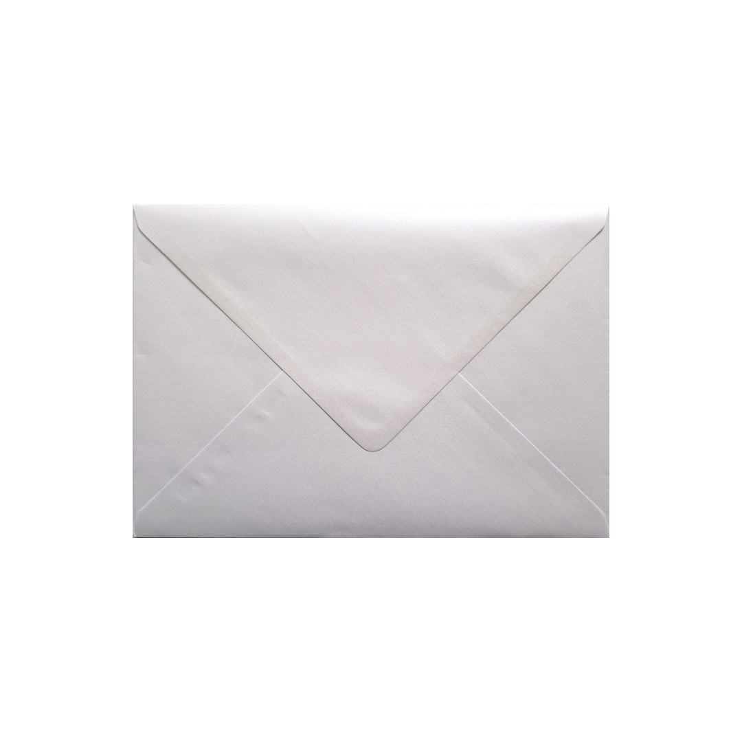 Oyster Pearl 114mm x 162mm Envelope. Ivory 100gsm C6 Envelope (to fit A6). Gummed.