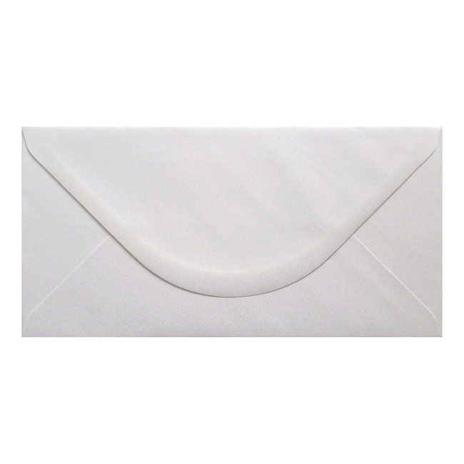 Oyster White Envelope Dl Closed
