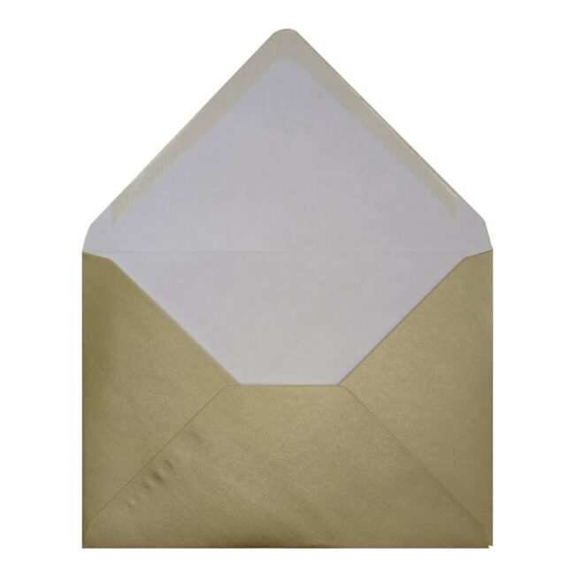 Pure Gold Envelope B6 Open