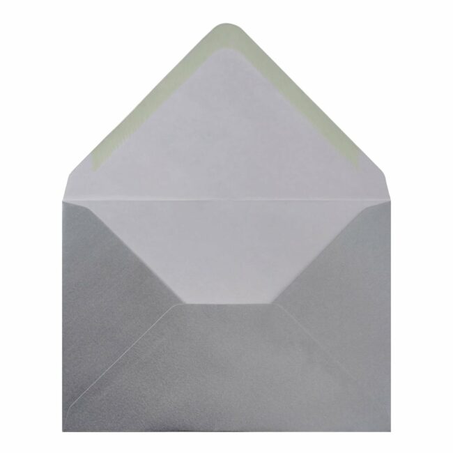 Silver Envelope C5 Open