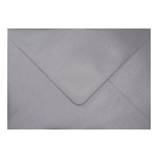 Silver Envelope C6 Closed