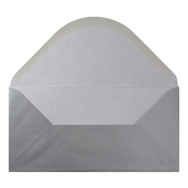 Silver Envelope Dl Open