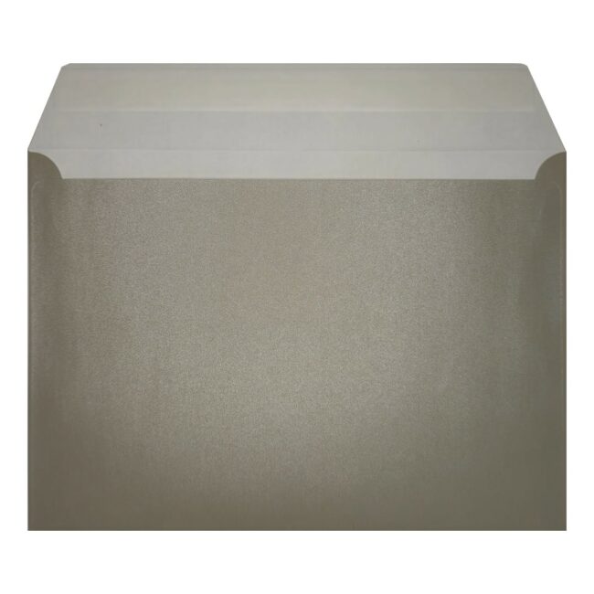 Silver Pearl Envelope C5 Open