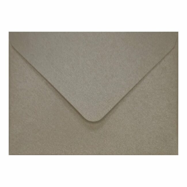 Silver Pearl Envelope C7 Closed