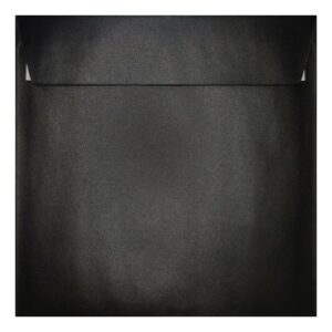 Slate Black Pearl Envelope 155mm Square Closed