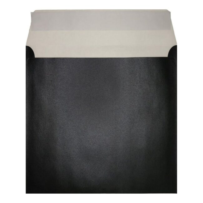 Slate Black Pearl Envelope 155mm Square Open