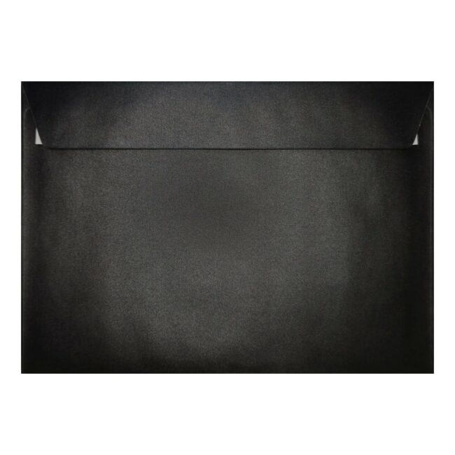 Slate Black Pearl Envelope C5 Closed