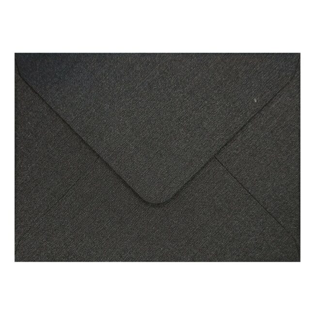 Slate Black Pearl Envelope C7 Closed