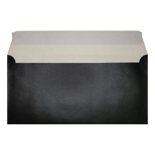 Slate Black Pearl Envelope Dl Open