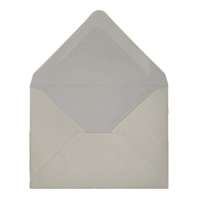 White Pearl Envelope C7 Open