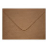 Brown Ribbed Envelope 5x7 Closed