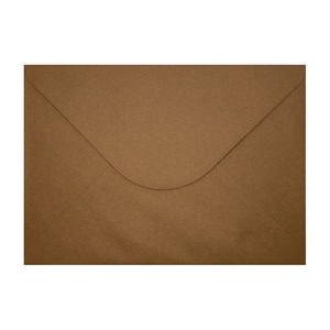 Brown Ribbed Envelope A5 Ratio