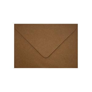 Brown Ribbed Envelope B6 Ratio