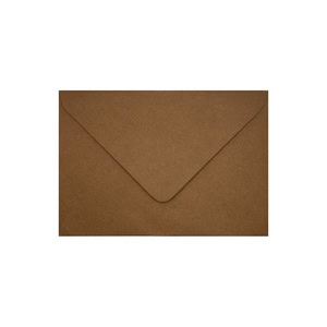 Brown Ribbed Envelope C6 Ratio