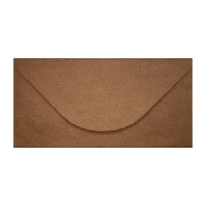 Brown Ribbed Envelope Dl Ratio
