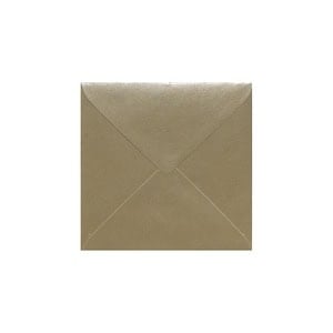 Champagne Kraft Envelope 130mm Square Ratio