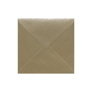 Champagne Kraft Envelope 155mm Square Ratio