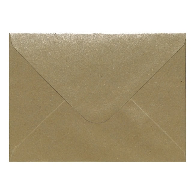 Champagne Kraft Envelope 5x7 Closed