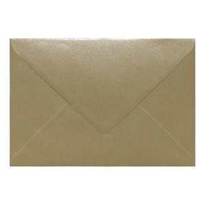 Champagne Kraft Envelope C5 Closed