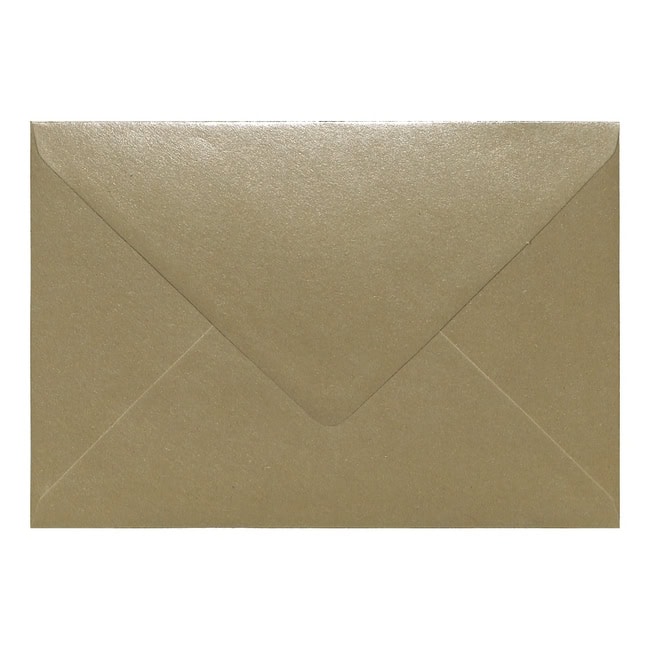 Champagne Kraft Envelope C5 Closed