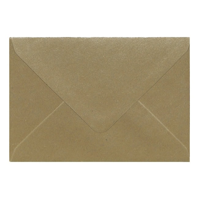 Champagne Kraft Envelope C7 Closed