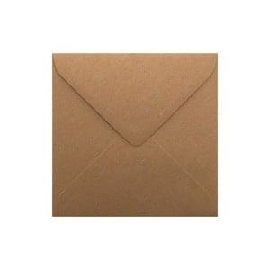 Fleck Kraft Envelope 155mm Square Ratio