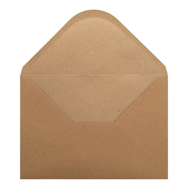 Fleck Kraft Envelope A5 Open