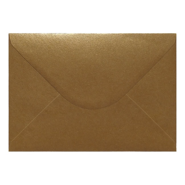 Gold Kraft Envelope A5 Closed