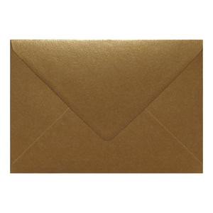 Gold Kraft Envelope C5 Closed