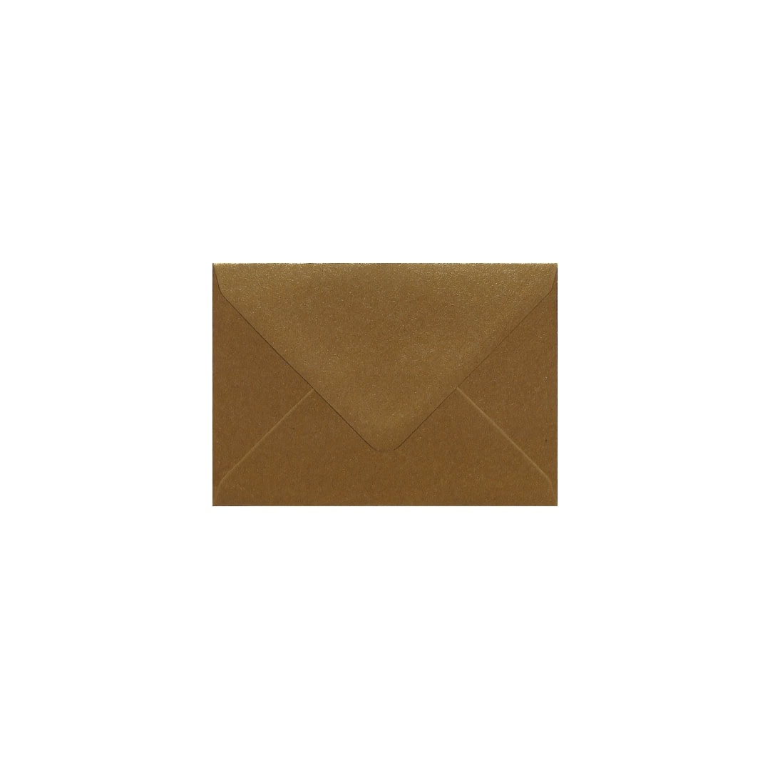 Autumn Gold Kraft 81mm x 112mm C7 Envelope. Gummed. 115gsm V-Flap.