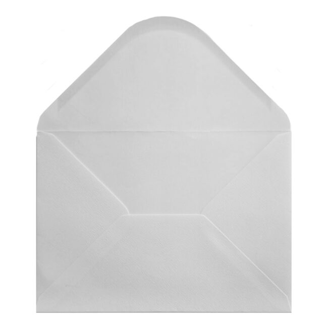 Accent Alabaster Envelope A5 Open