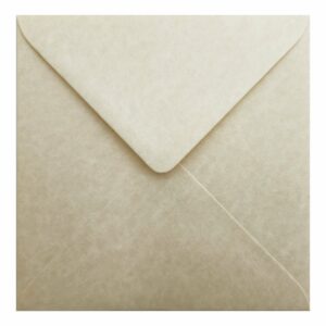 Parchment Hammer Envelope 155mm Square Closed