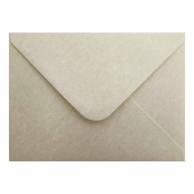 Parchment Hammer Envelope 5x7 Closed