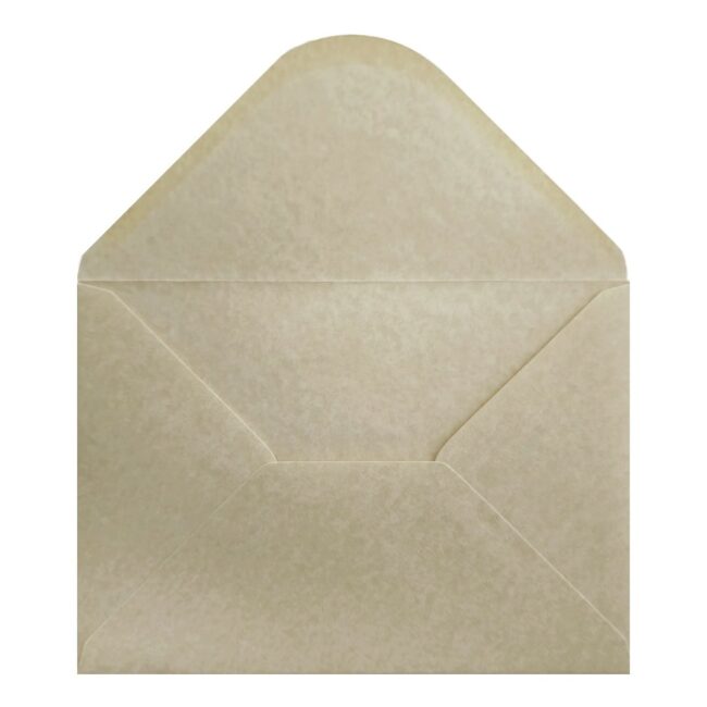 Parchment Hammer Envelope A5 Open