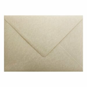 Parchment Hammer Envelope C7 Closed