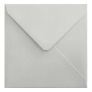 White Laid Envelope 130mm Square Ratio