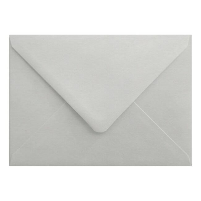 White Laid Envelope 5x7 Closed