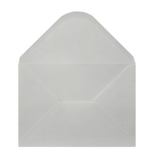 White Laid Envelope A5 Open