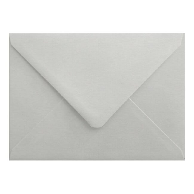White Laid Envelope C6 Closed