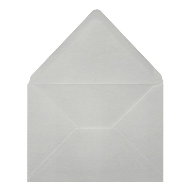 White Laid Envelope C6 Open