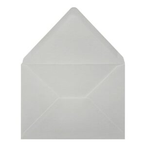 White Laid Envelope Rsvp Open